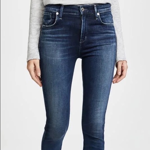 AGOLDE Sophie High Rise Skinny Crop Jeans Size 26 - Picture 5 of 16